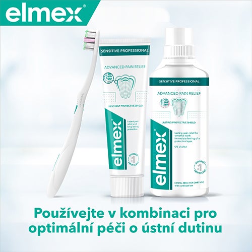 Použití v kombinaci pro optimální péči o ústní dutinu